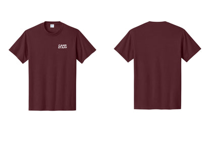 NYC Factory Camp Staff T-Shirt - Chest Only - Athletic Maroon
