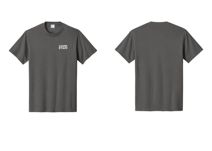 NYC Factory Camp Staff T-Shirt - Chest Only - Charcoal