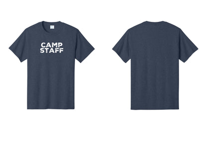 NYC Factory Camp Staff T-Shirt - Front Only - Heather Navy