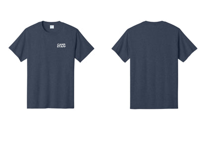 NYC Factory Camp Staff T-Shirt - Chest Only - Heather Navy