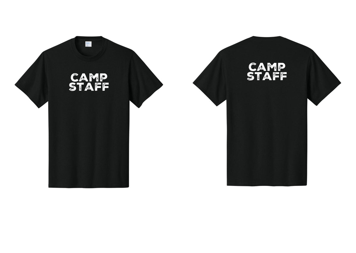 NYC Factory Camp Staff T-Shirt - Front + Back - Black