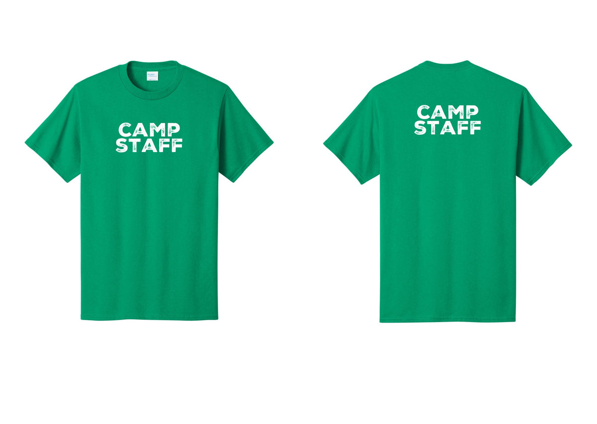 NYC Factory Camp Staff T-Shirt - Front + Back - Kelly
