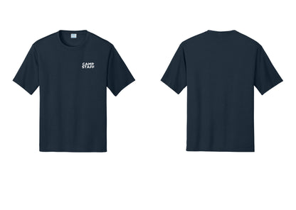 NYC Factory Camp Staff Performance T-Shirt (Rustic) - Chest Only - Navy