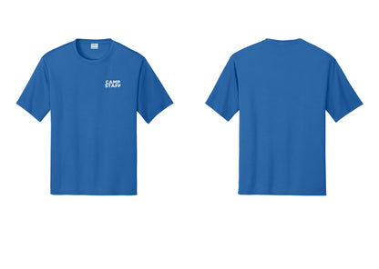 NYC Factory Camp Staff Performance T-Shirt (Rustic) - Chest Only - Royal