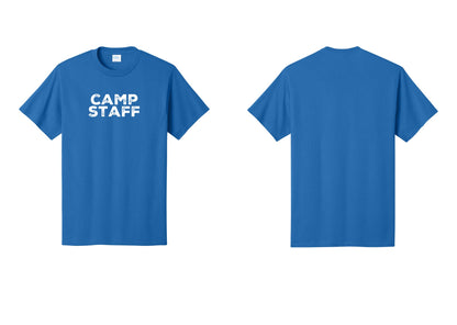 NYC Factory Camp Staff T-Shirt - Front Only - Royal