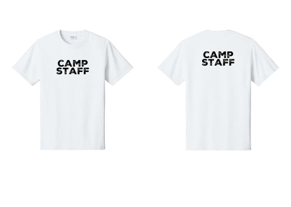 NYC Factory Camp Staff T-Shirt - Front + Back - White
