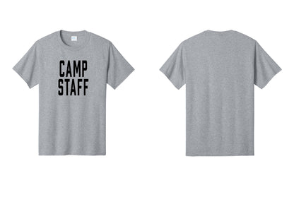 NYC Factory Unisex Camp Staff Classic T-Shirt - Front Only - Athletic Heather