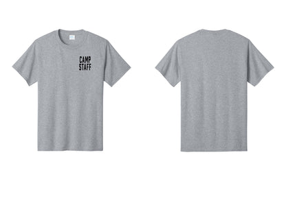 NYC Factory Unisex Camp Staff Classic T-Shirt - Chest Only - Athletic Heather