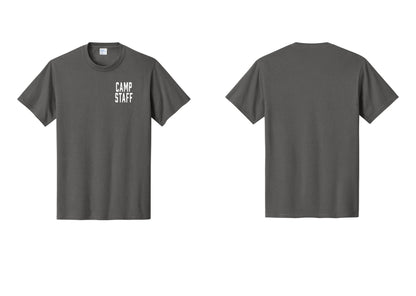 NYC Factory Unisex Camp Staff Classic T-Shirt - Chest Only - Charcoal
