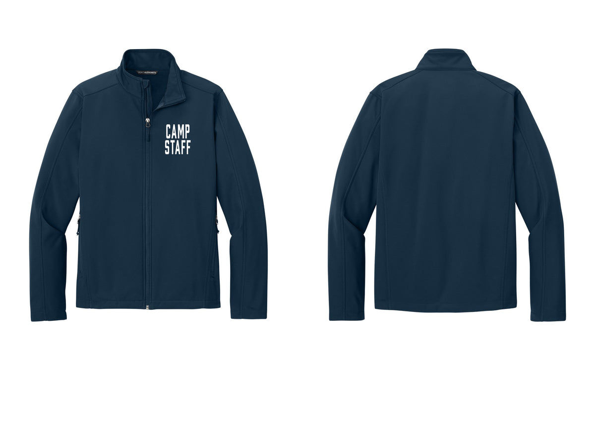 NYC Factory Camp Staff Soft Shell Jacket (Classic) - Chest Only - Dress Blue Navy