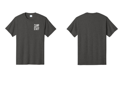 NYC Factory Unisex Camp Staff Classic T-Shirt - Chest Only - Dark Heather Grey