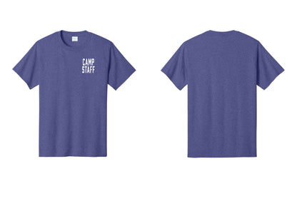 NYC Factory Unisex Camp Staff Classic T-Shirt - Chest Only - Heather Purple