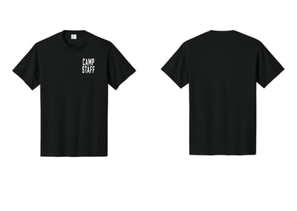 NYC Factory Unisex Camp Staff Classic T-Shirt - Chest Only - Black