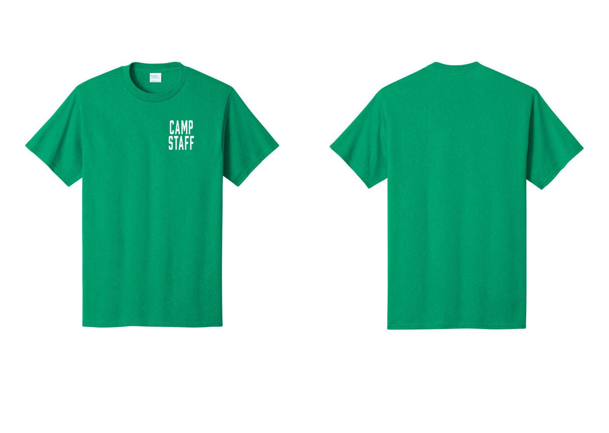 NYC Factory Unisex Camp Staff Classic T-Shirt - Chest Only - Kelly