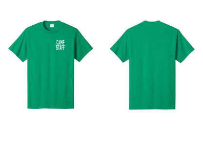 NYC Factory Unisex Camp Staff Classic T-Shirt - Chest Only - Kelly