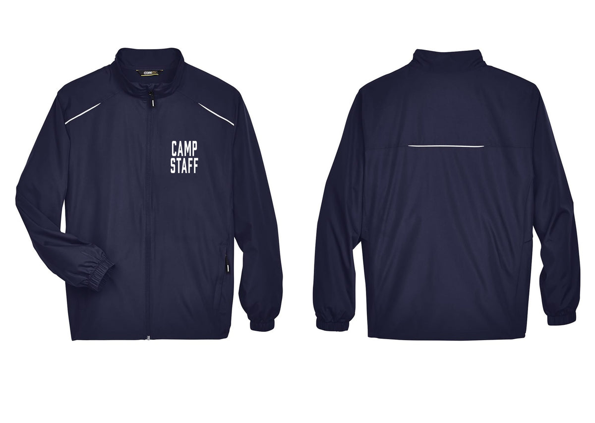 NYC Factory Camp Staff Reflective Lightweight Jacket (Classic) - Chest Only - Classic Navy