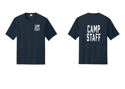 NYC Factory Camp Staff Performance T-Shirt (Classic) - Chest + Back - Navy