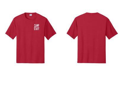 NYC Factory Camp Staff Performance T-Shirt (Classic) - Chest Only - Red
