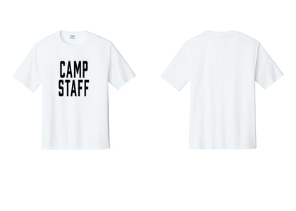 NYC Factory Camp Staff Performance T-Shirt (Classic) - Front Only - White