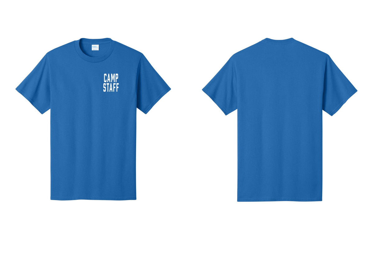 NYC Factory Unisex Camp Staff Classic T-Shirt - Chest Only - Royal