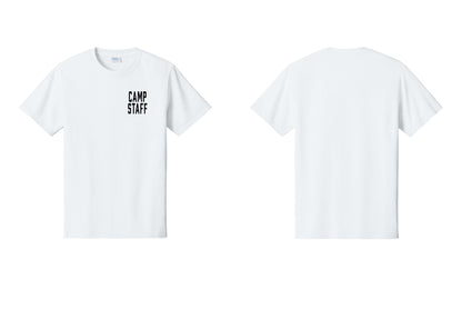 NYC Factory Unisex Camp Staff Classic T-Shirt - Chest Only - White