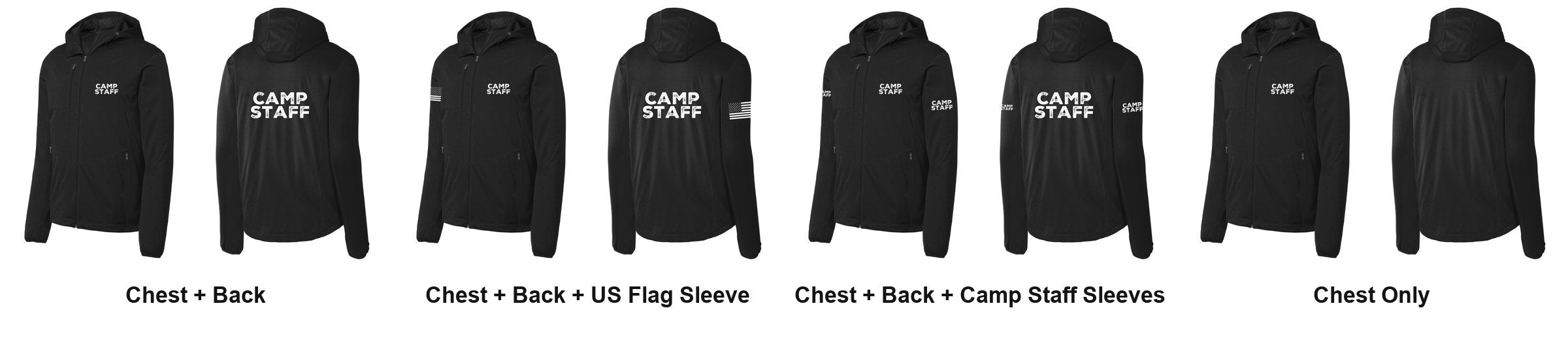 CAMP STAFF print layouts