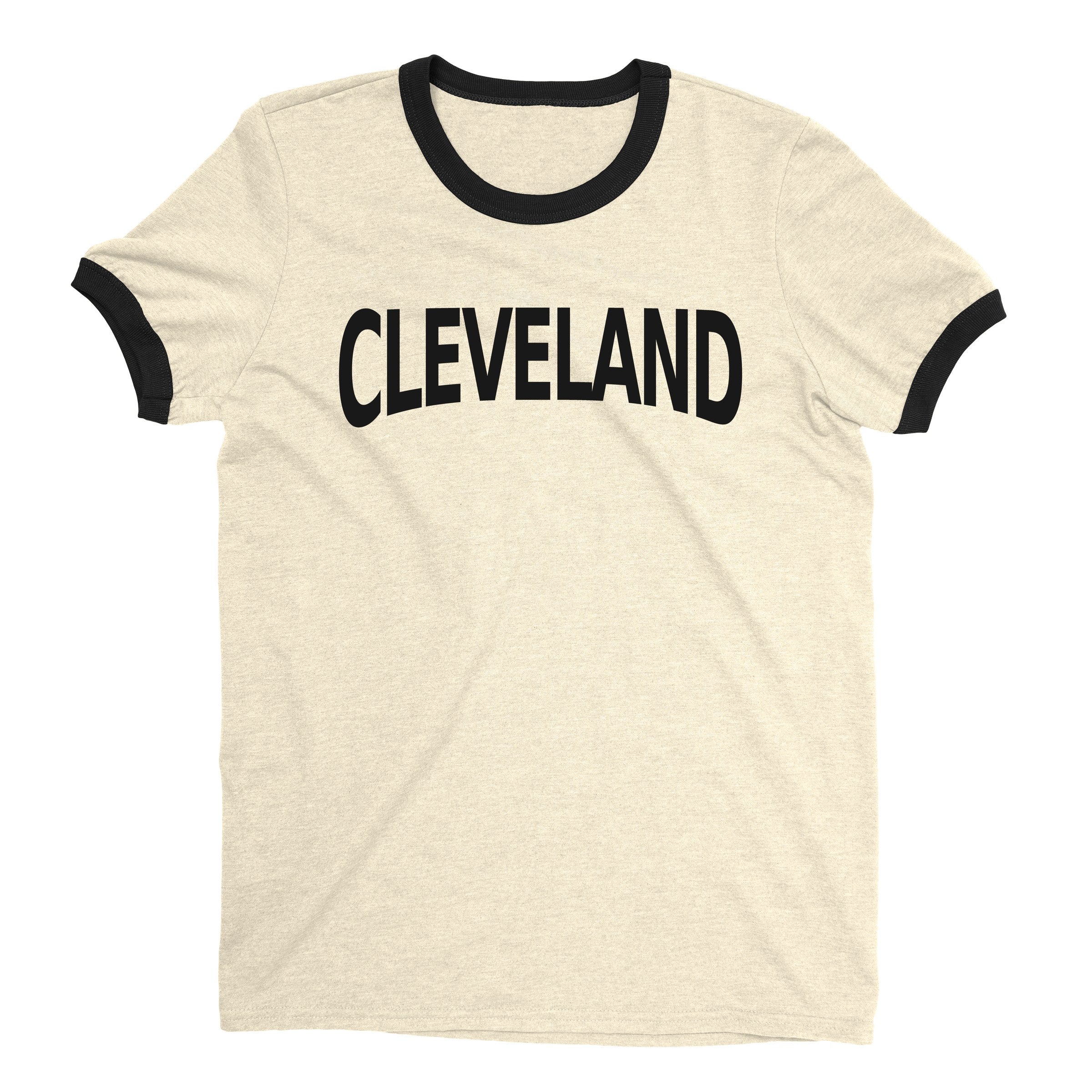 Cleveland Ringer Tee — Natural