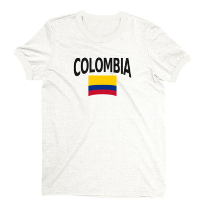 Colombia World Cup Plain Tee Unisex T-Shirt -- NYC Factory