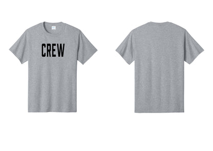 NYC Factory Crew T-Shirt for Event Staff & Production Teams (Classic) - Front Only - Athletic Heather