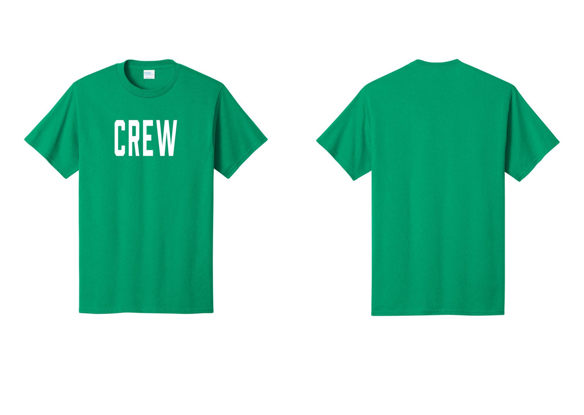 NYC Factory Crew T-Shirt for Event Staff & Production Teams (Classic) - Front Only - Kelly