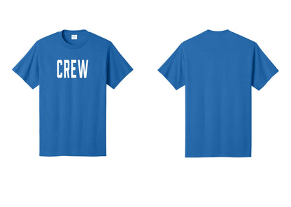NYC Factory Crew T-Shirt for Event Staff & Production Teams (Classic) - Front Only - Royal