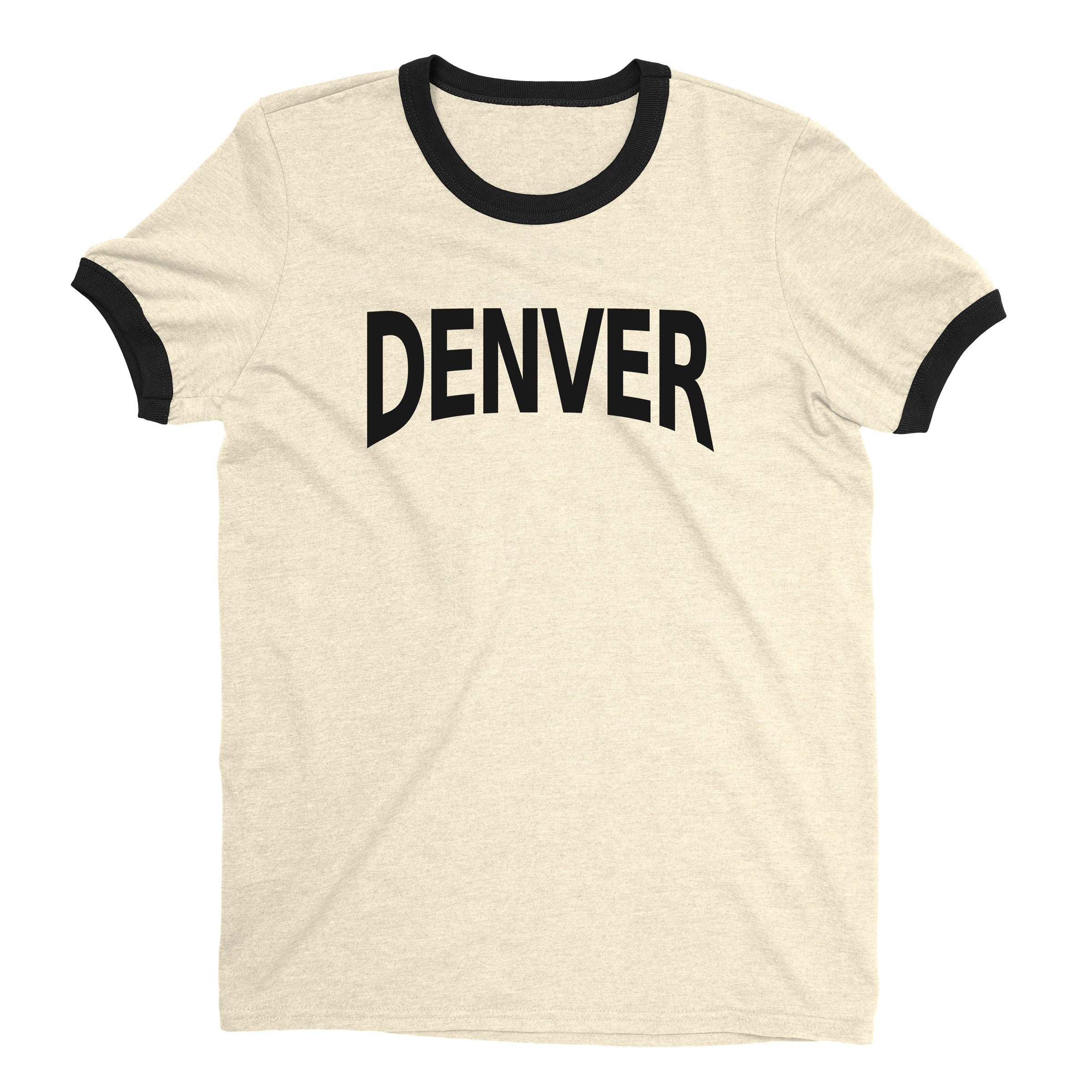 Denver Ringer Tee — Natural