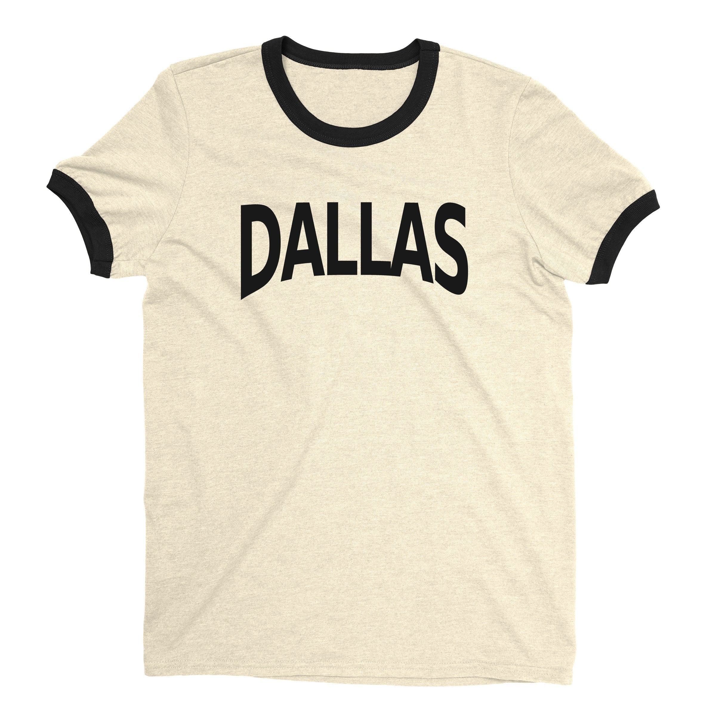 Dallas Ringer Tee — Natural
