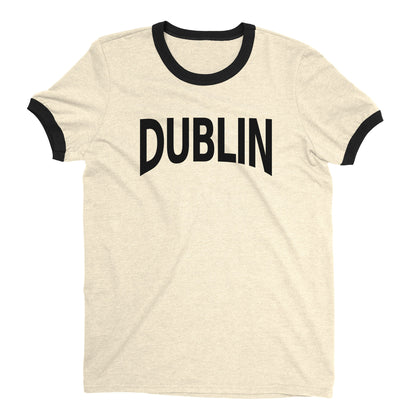 Dublin Ringer Tee — Natural