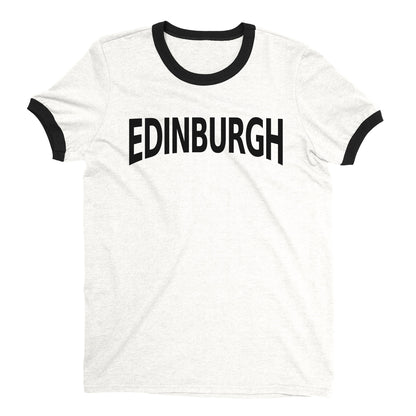 Edinburgh Ringer Tee — White