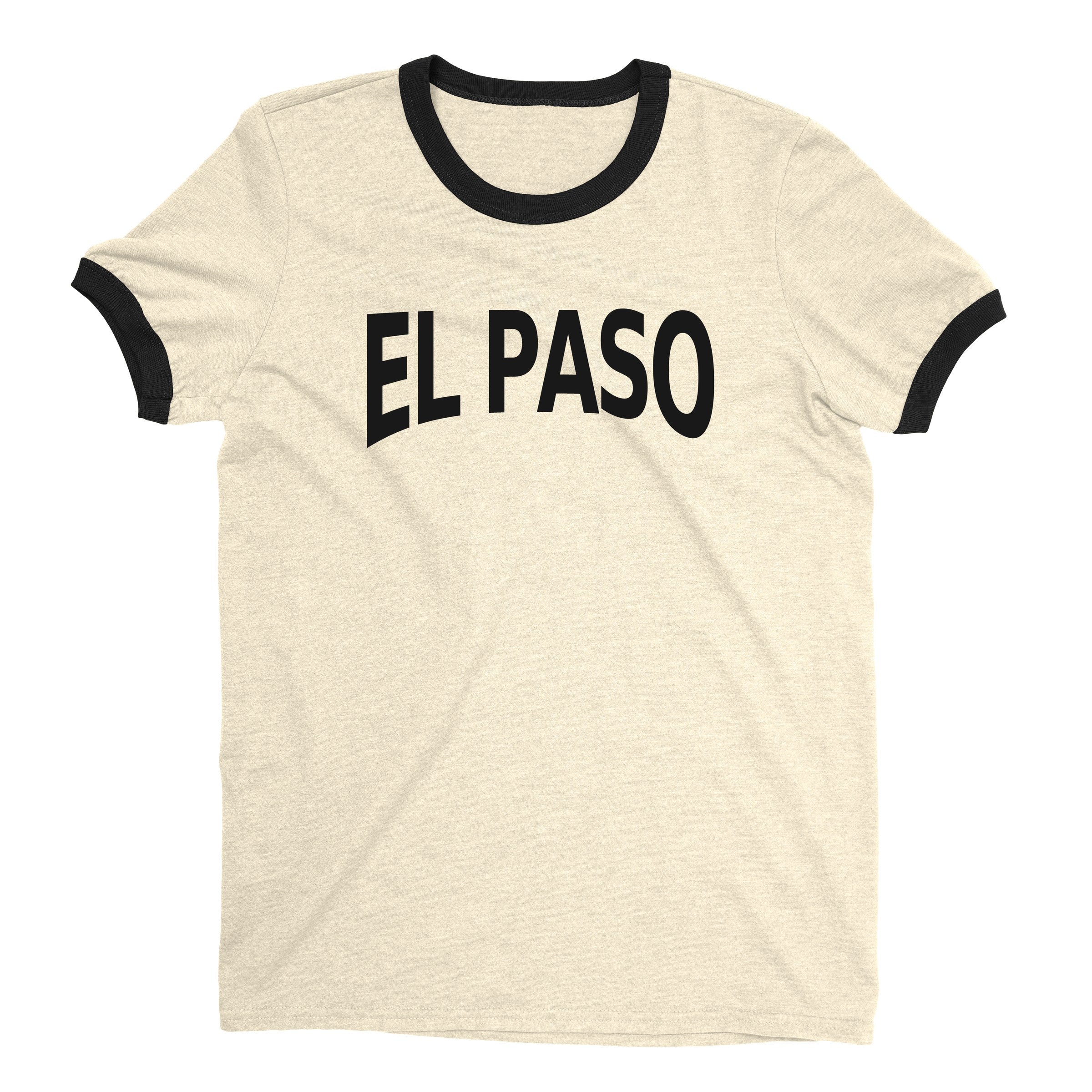 El Paso Ringer Tee — Natural