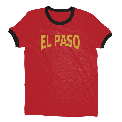 El Paso Ringer Tee — Red