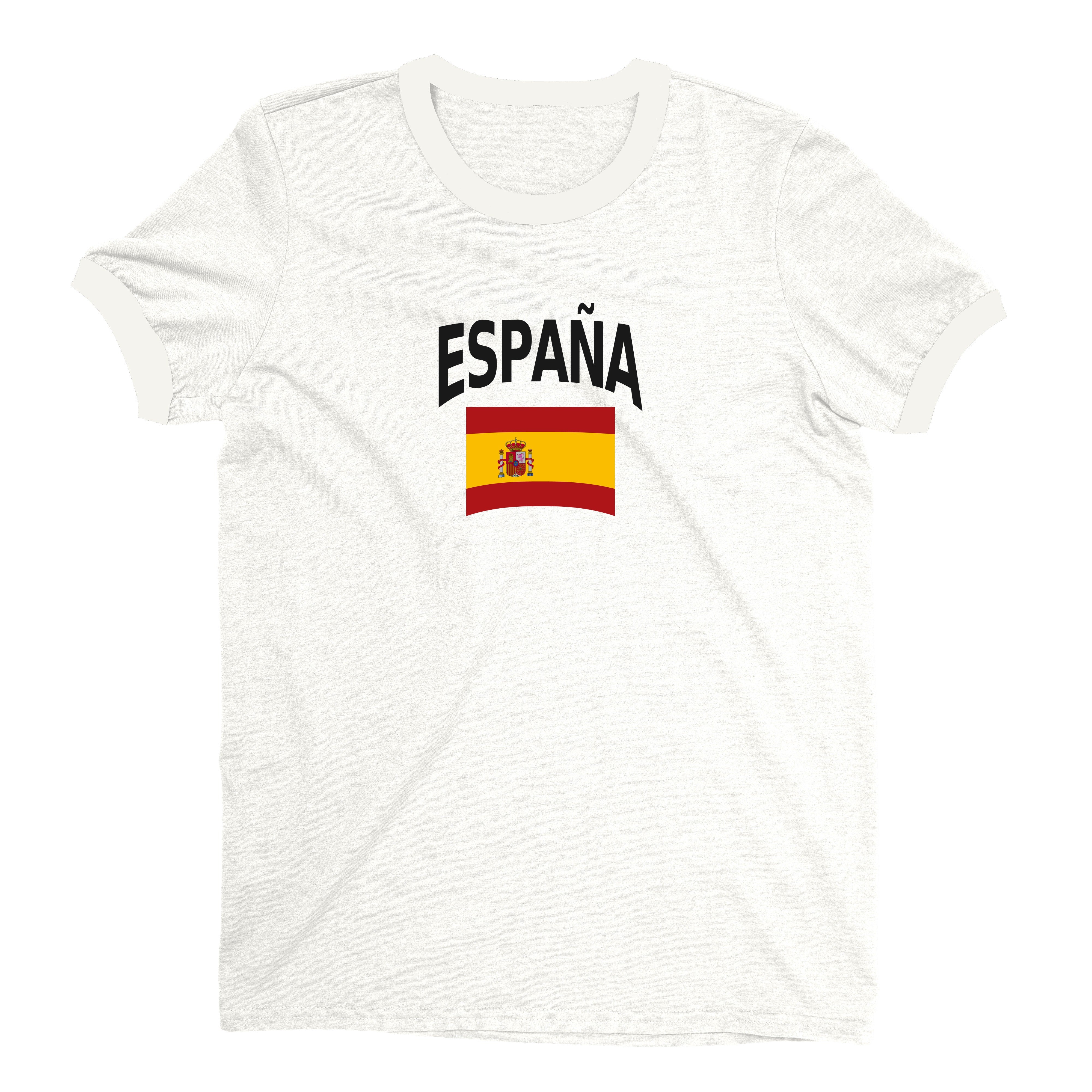 Spain World Cup Plain Tee Unisex T-Shirt -- NYC Factory