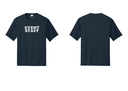 NYC Factory Event Staff Performance T-Shirt (Rustic) - Front Only - Navy