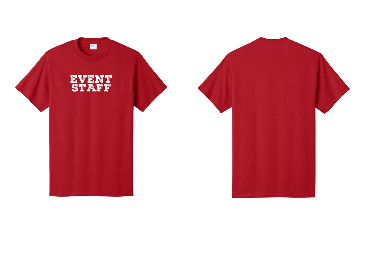 NYC Factory Event Staff T-Shirt - Front Only - Red