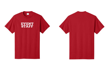 NYC Factory Event Staff T-Shirt - Front Only - Red