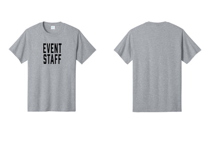 NYC Factory Event Staff T-Shirt, Condensed Lettering - Front Only - Athletic Heather