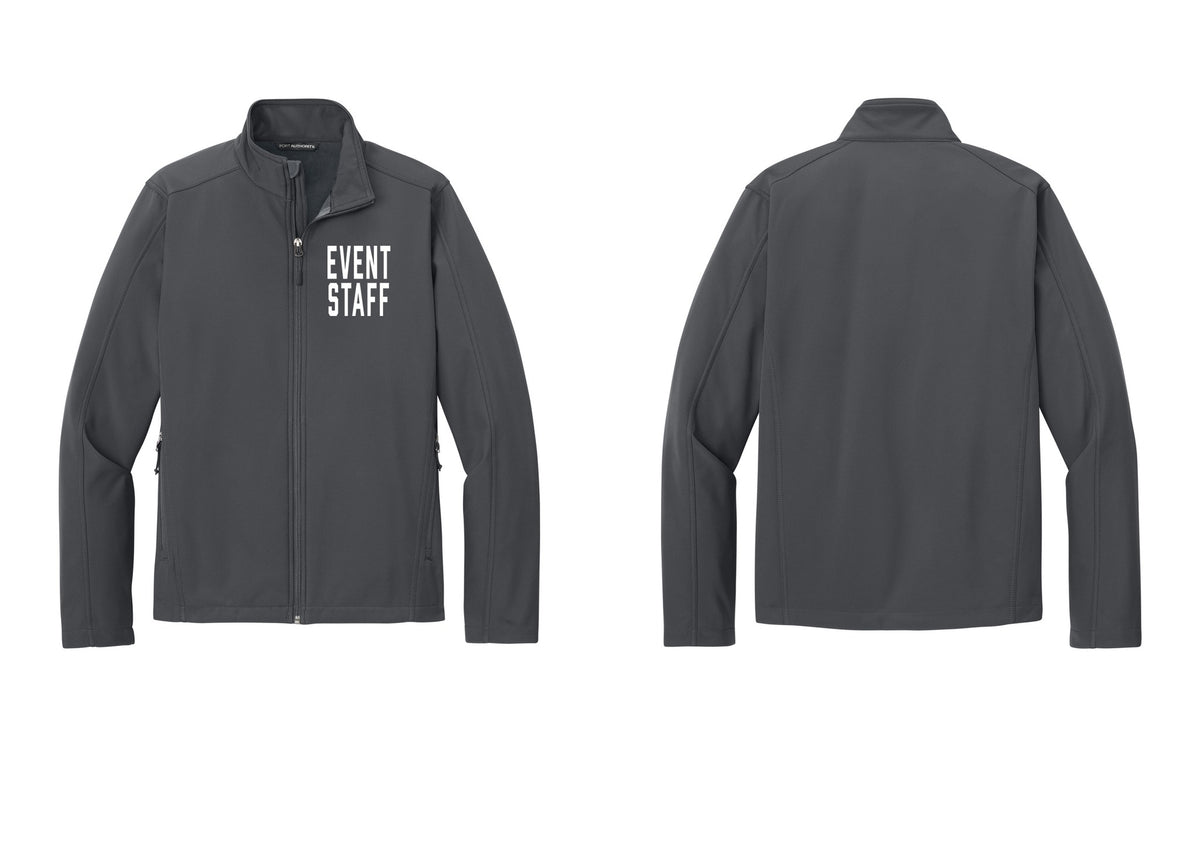 NYC Factory Event Staff Soft Shell Jacket (Classic) - Chest Only - Battleship Grey