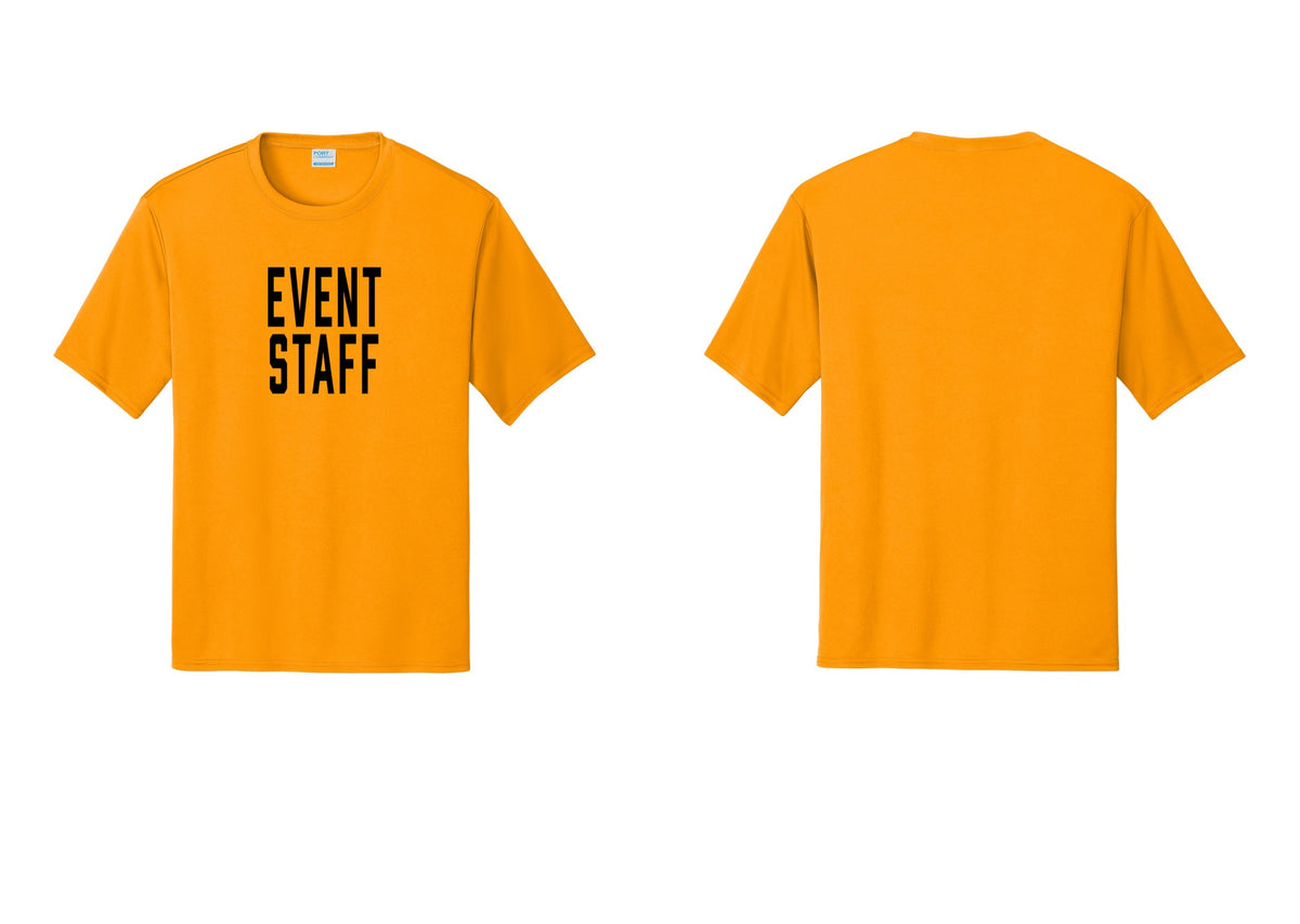 NYC Factory Event Staff Performance T-Shirt (Classic) - Front Only - Gold