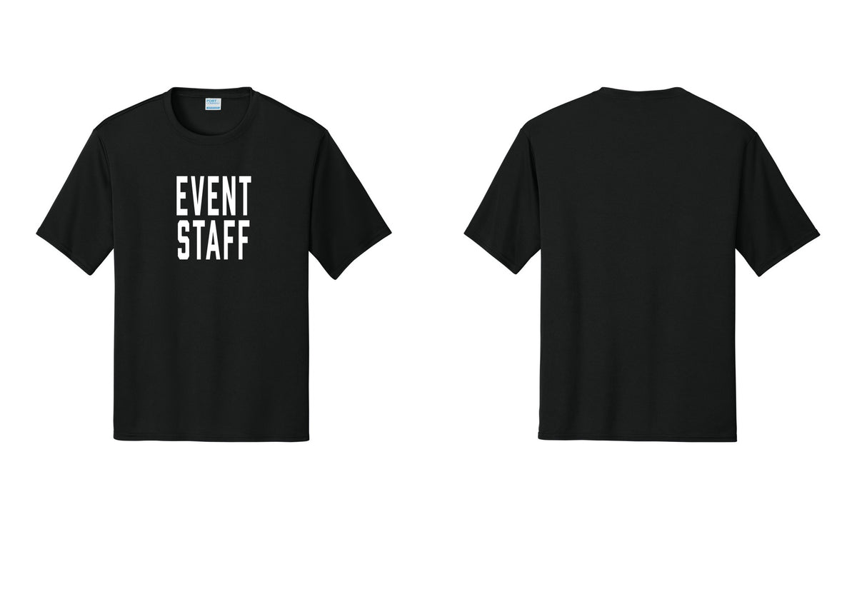 NYC Factory Event Staff Performance T-Shirt (Classic) - Front Only - Black