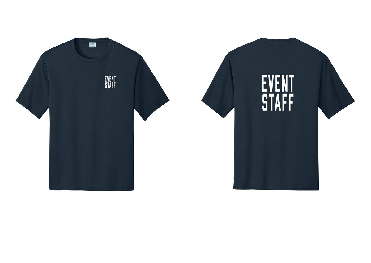 NYC Factory Event Staff Performance T-Shirt (Classic) - Chest + Back - Navy