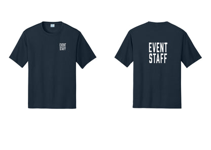 NYC Factory Event Staff Performance T-Shirt (Classic) - Chest + Back - Navy