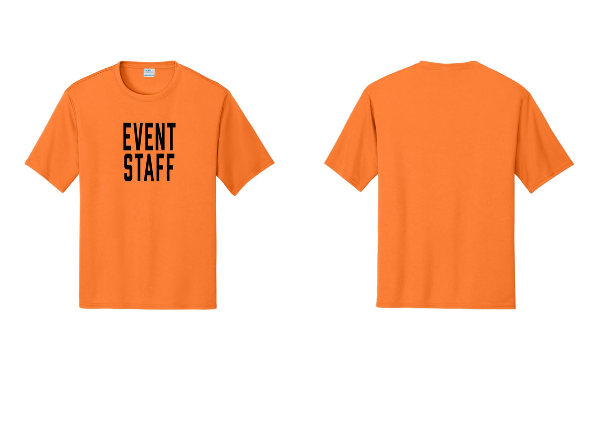 NYC Factory Event Staff Performance T-Shirt (Classic) - Front Only - Neon Orange