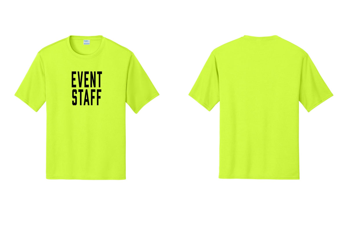 NYC Factory Event Staff Performance T-Shirt (Classic) - Front Only - Neon Yellow