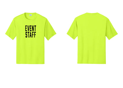 NYC Factory Event Staff Performance T-Shirt (Classic) - Front Only - Neon Yellow